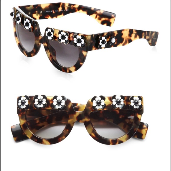 prada flower sunglasses